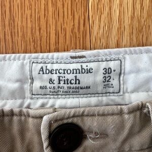 Abercrombie & Fitch Beige Trousers